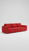 Modular Pulse Red Sofa